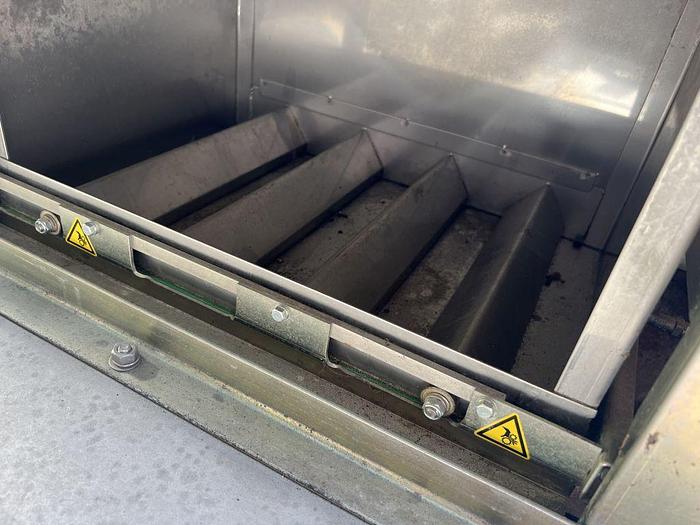 Used Unloader, Pneumatic, S/st, Oscillating Discharge, Nakanishi #S744820