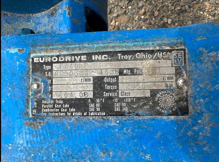 Used Conveyor, Belt, 20" X 152", Stainless Steel, FEC, 1/2 HP #C745225