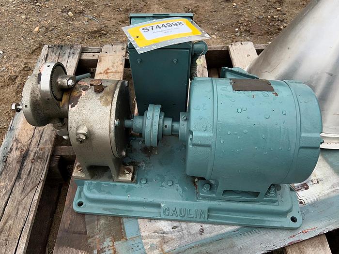 Used Manton-Gaulin Colloid Mill, Model 2F #S744998