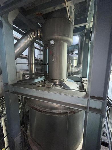 Used Evaporator, 2-Effect, Stainless Steel, Rossi Cattelli T30 D.E. Venus - #4487802
