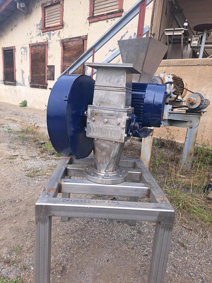 Used Mill, Grinder, Delumper, 2 HP, Stainless , Franklin Miller, Model 1082A, #