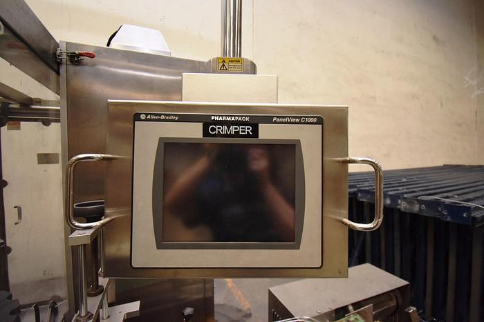 Used Capper, Pump Capper, Rotary Capper, Pharma Pack, Model PCT-2008T #5991109