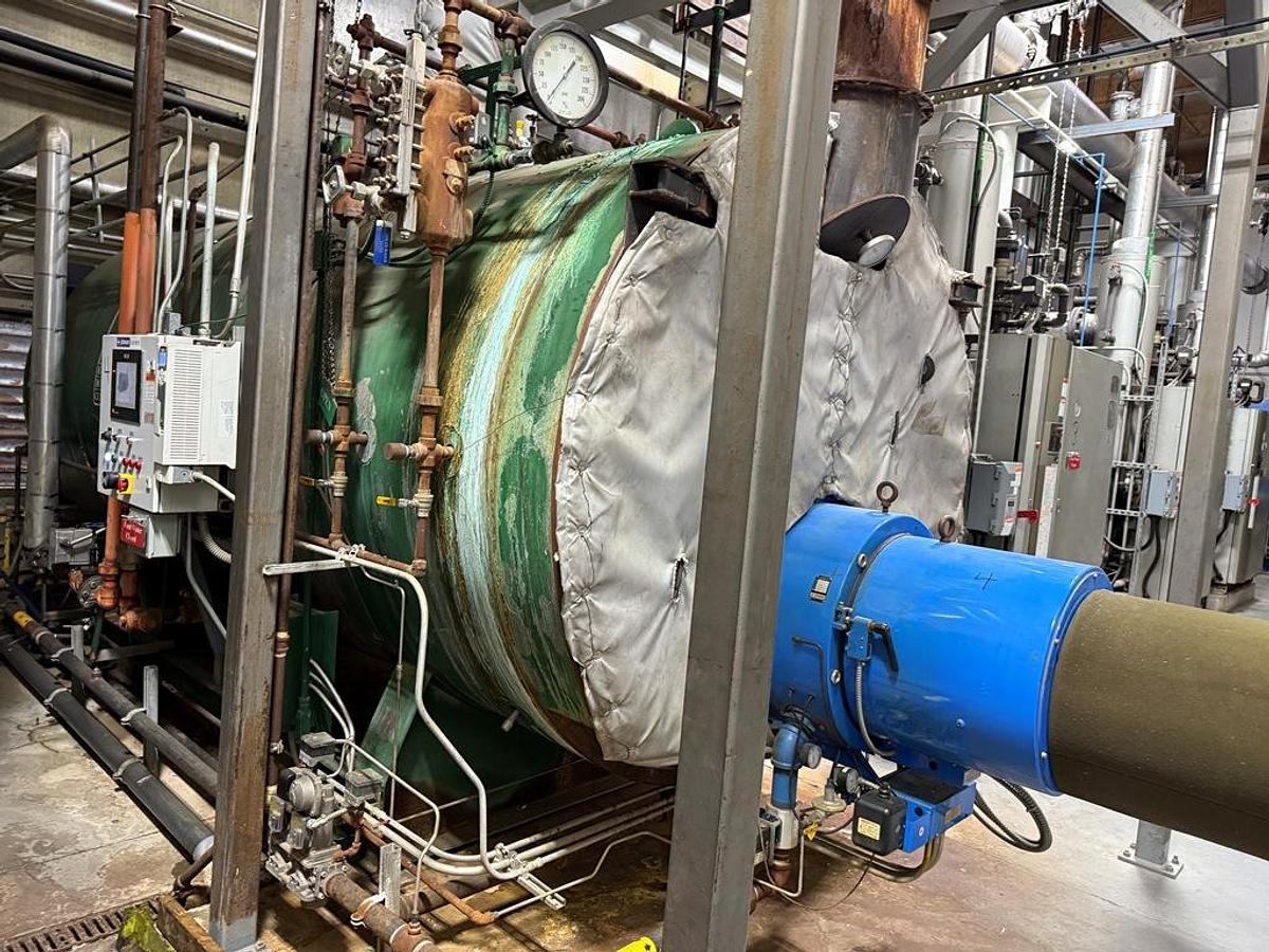 Used Boiler, 300 HP High Pressure Steam, Johnston, NOXmatic Burner, Gas-Fired, #5991634