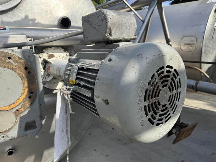 Used Tank, 1,700 Gallon Stainless, Jacketed, Dbl Agitation, #5990995