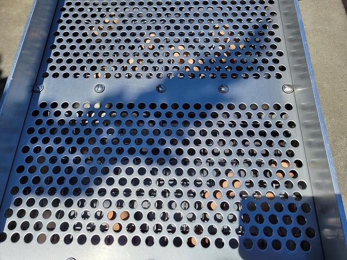 Used Screen, Vibratory, 17" x 98", S/st, 1 HP, Ball Cleaning #S744031