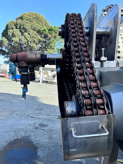 Used Holoflite, 24" X 20', Dual Screw, 316L Stainless Steel, 100 PSI #5990961