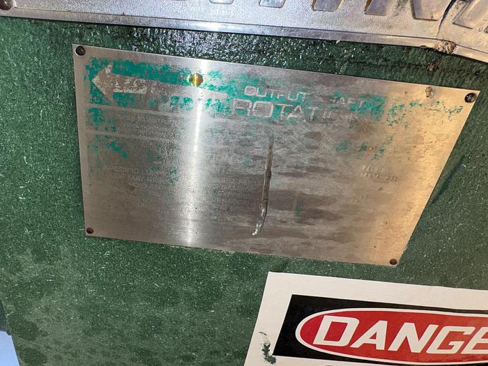 Used Tank, 6,000 Gallon, 316 Stainless Steel, Agitated, Dish Bottom, Legs, #5991015