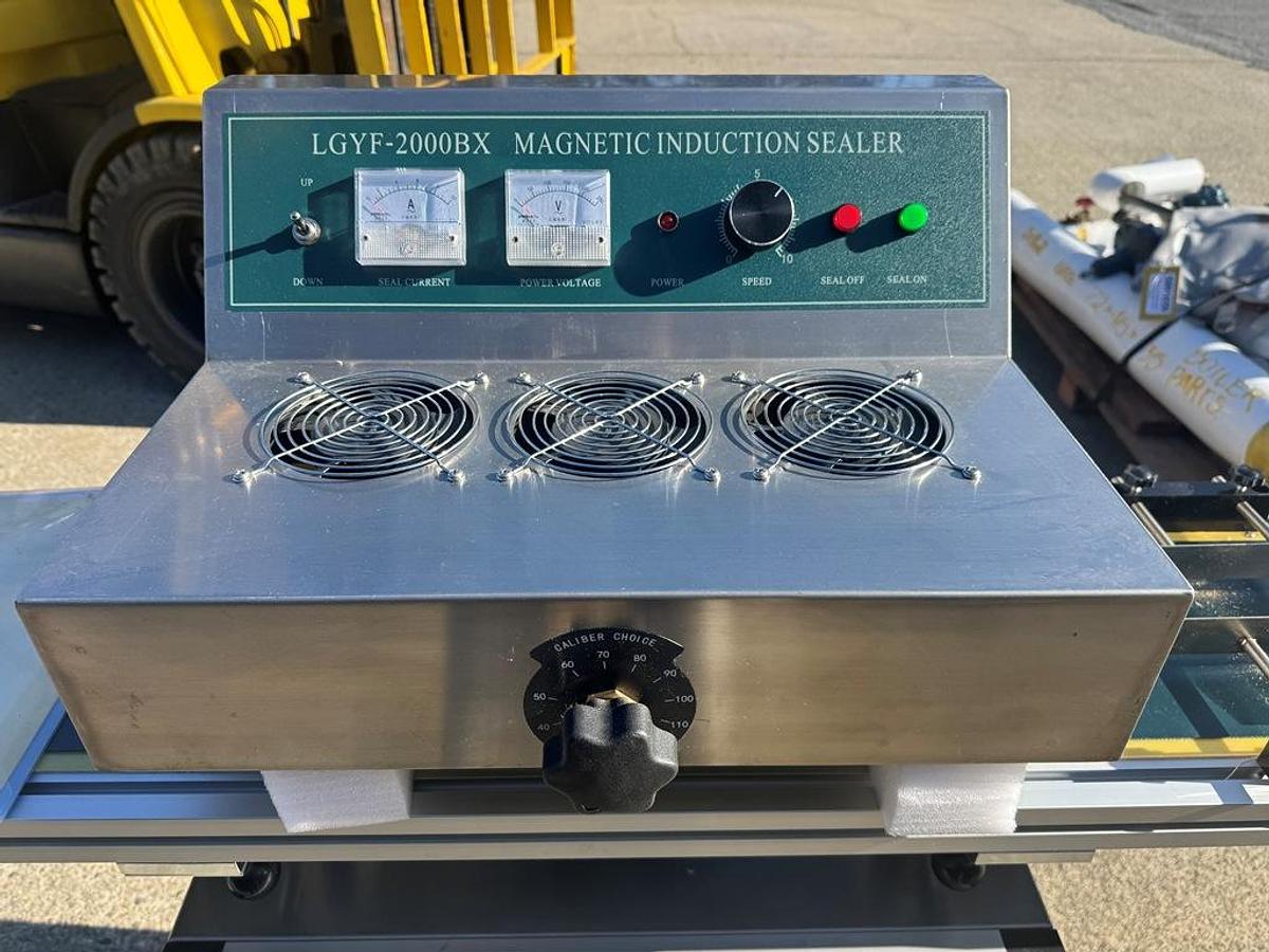 Used Sealer, Induction, 20 - 130 mm Dia, LGYF-2000BX, Stainless Steel, 2022, #5991661