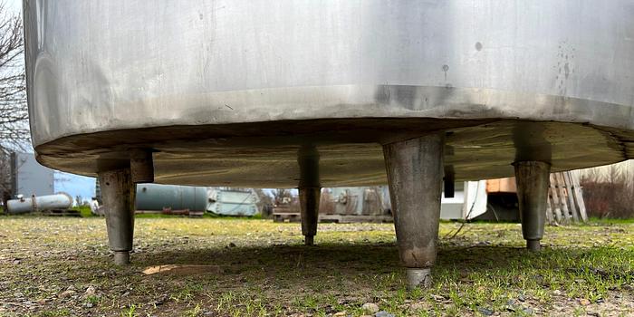 Used Tank, 175 Gallon, Stainless Steel, Jacketed, Agitated, Processor Tank #S744970