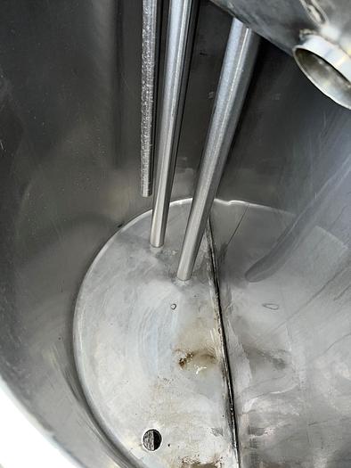 Used Tank, 250 Gallon, Stainless Steel, Dual Compartment, #S744974