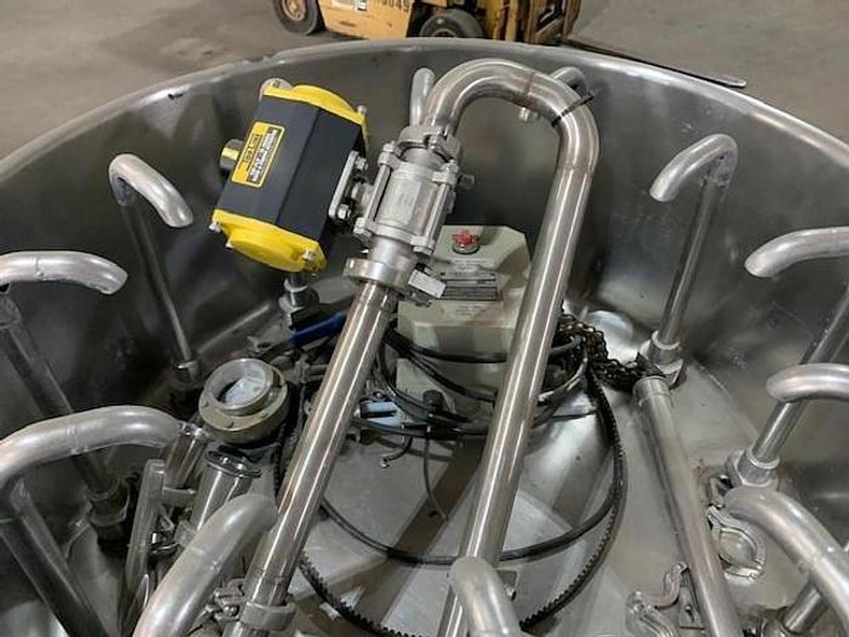 Used Filler, Can, Rotary, 12-Valve, Gravity, FMC, Stainless Steel, #5991924