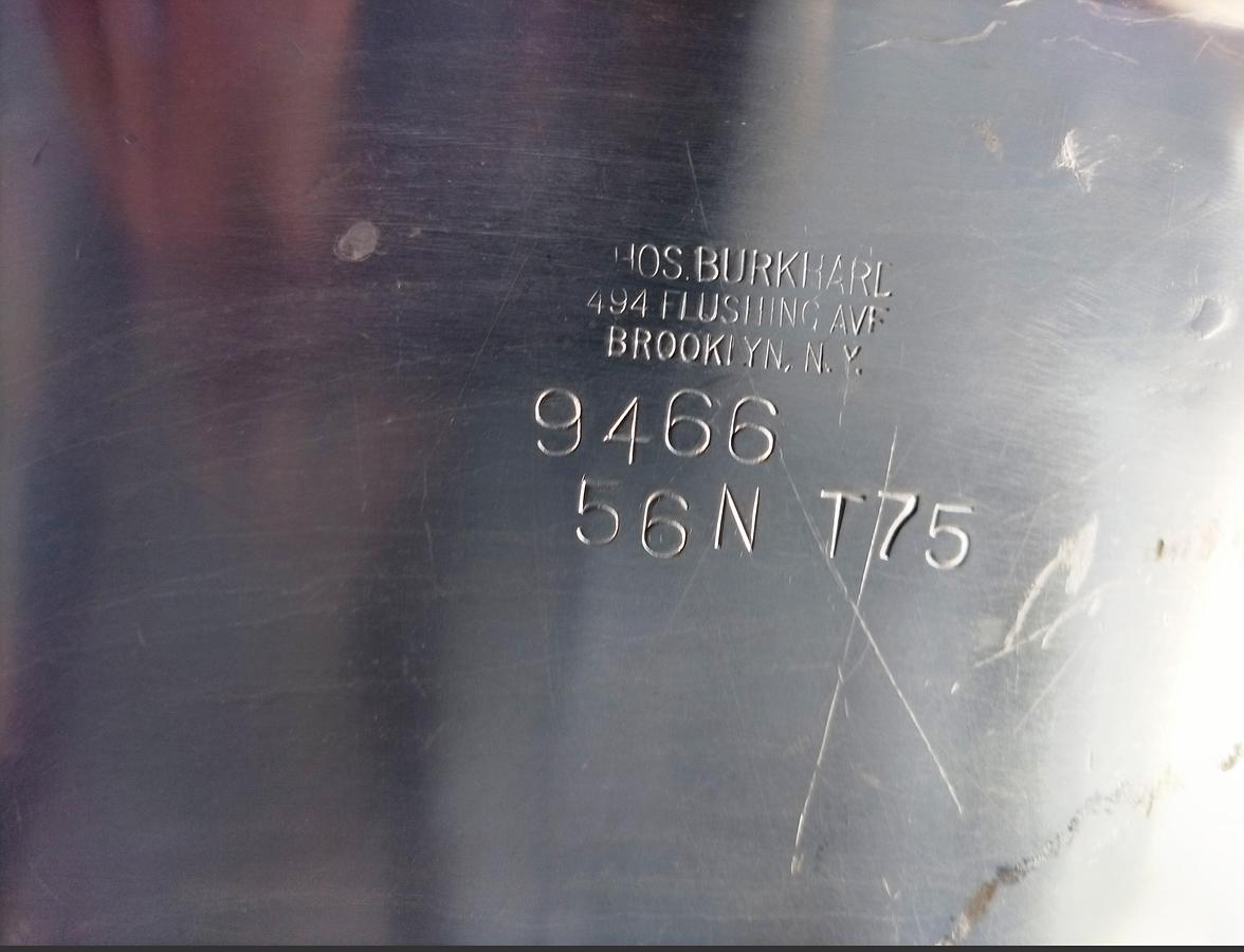 Used Kettle, 70 Gallon, Jacketed, Stainless Steel, Tilting, Burkhard, #5991935