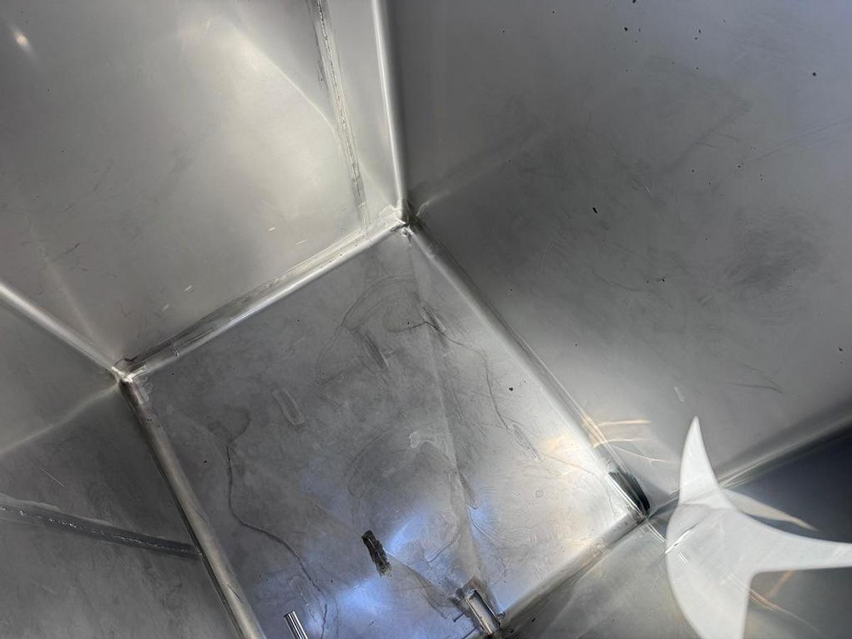 Used Tank, 529 Gallon, Stainless Steel Tote Tank, 48" x 48" Qty. - 4, #5991808
