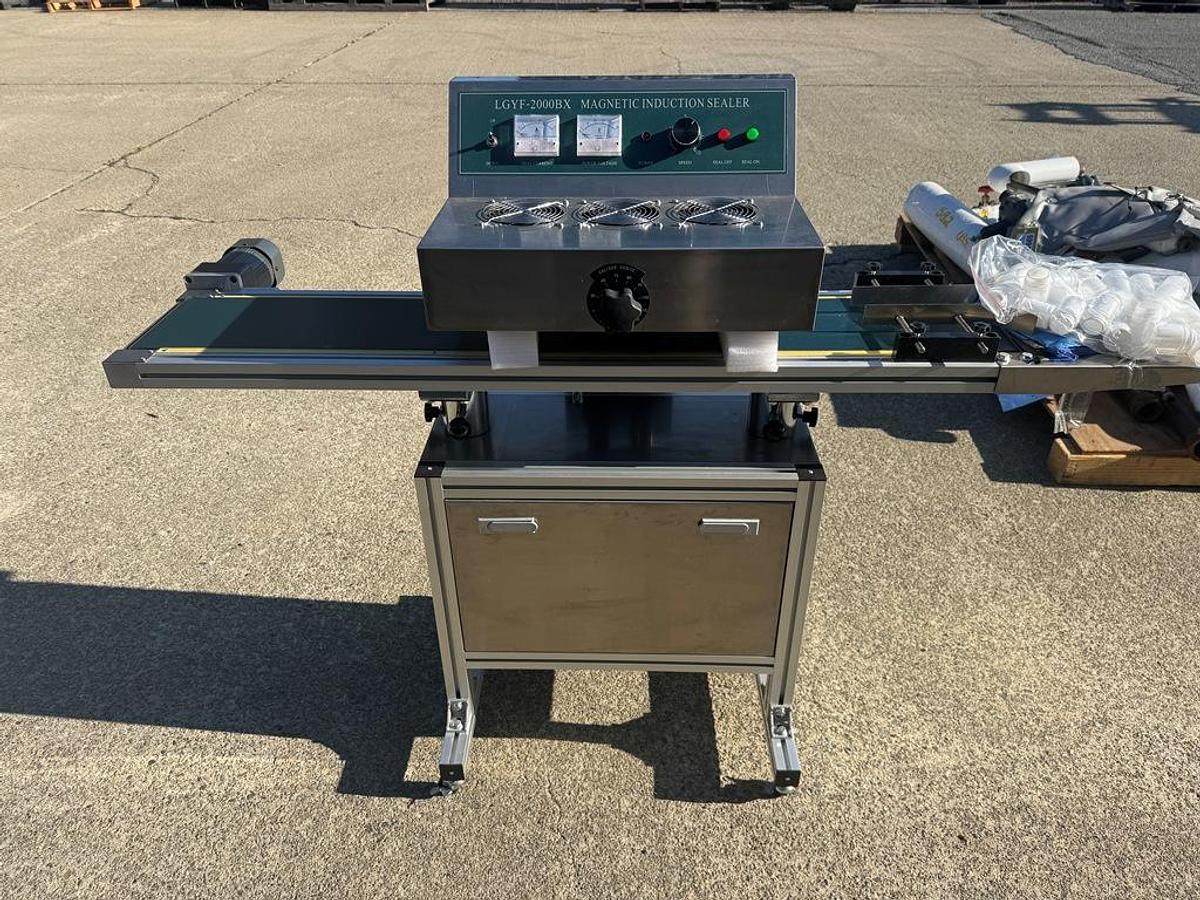 Used Sealer, Induction, 20 - 130 mm Dia, LGYF-2000BX, Stainless Steel, 2022, #5991661