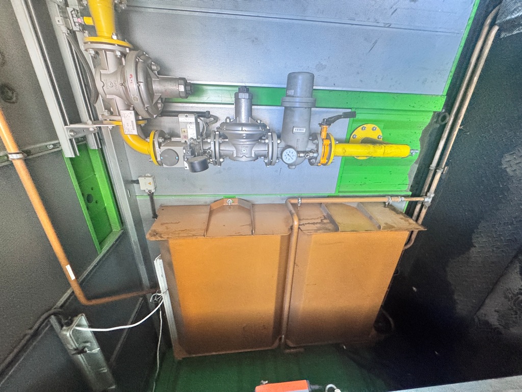 Used Cogeneration System, Natural Gas, 675 kW, GE Jenbacher JMC 312, Cooling & Heat Recovery System, Spare Engine, #