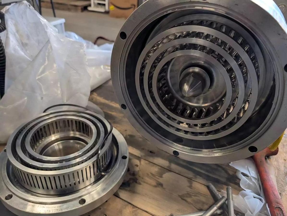 Used Mixer, High Shear, Admix/Copek Boston Turbo Shear Inline Mixer, Model Turbo 80-2, 200 HP, #