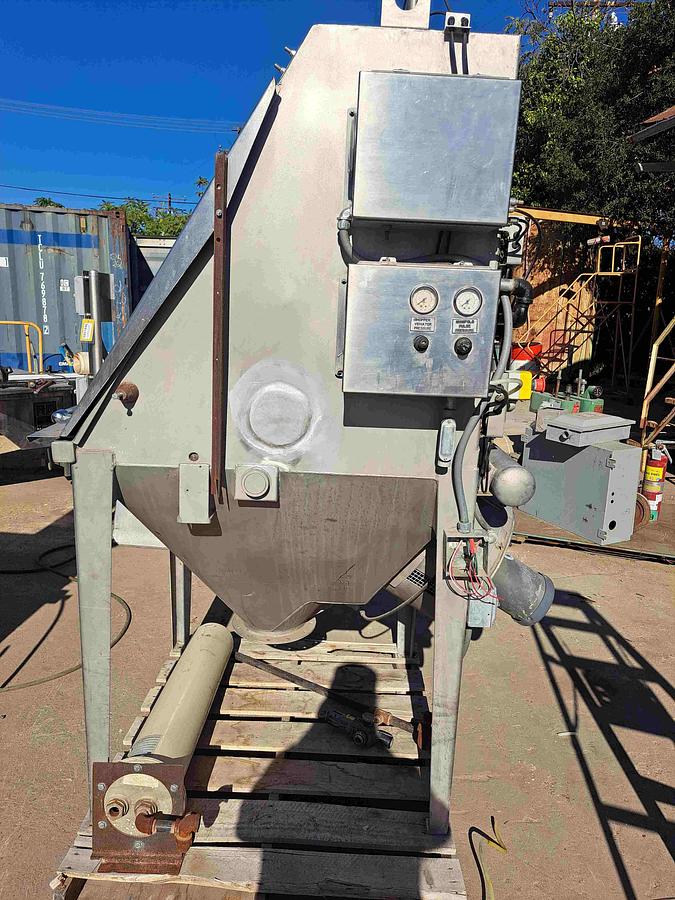 Used Unloader, Bag Break Station, Stainless Steel, Dust Collection, 3 HP, #