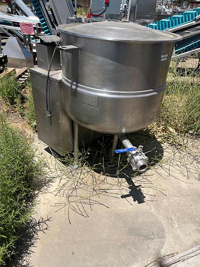 Used Kettle, 60 Gallon, S/st, Jkt, Cleveland, Gas #C745218