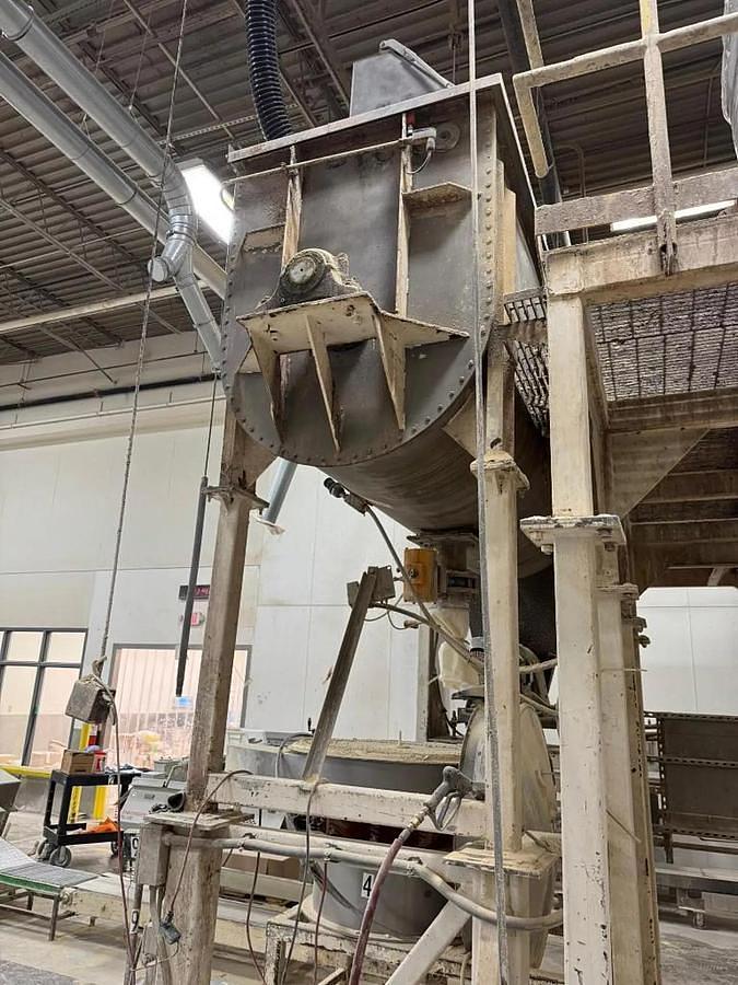Used Mixer, Ribbon, 170 Cubic Feet, Stainless Steel, Double Spiral, Ribbon Blender, #5991786