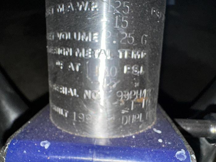 Used Reactor, 105 Gallon (400 Liters), 316L Stainless Steel, Jacketed, Agitated #S745440