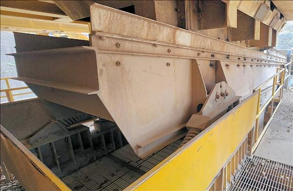 Used Feeder, Vibratory, Grizzly Feeder 60” x 30’, Steel, HR International, 100 HP #5991379