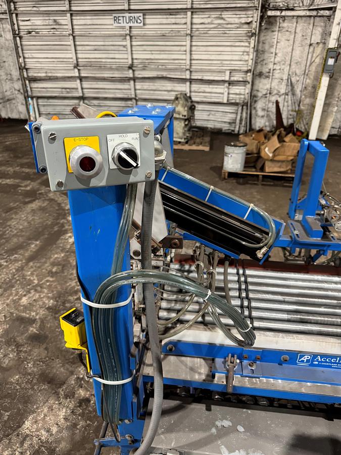 Used Bag Filling System, Chantland AccelPak, Hapman Conveyor, Hamer Filler, Automatic, #5991426