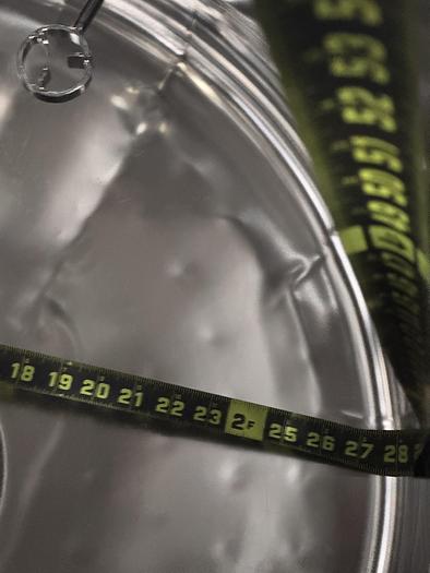 Used Reactor, 80 Gallon (300 Liters), 316L Stainless Steel, Jacketed, 45 PSI Internal, Agitated #S745439