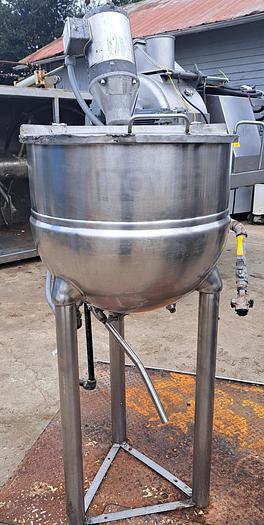 Used Kettle, 30 Gallon, 316 S/st, Jkt, 45 PSI, N-30, Groen #S745382
