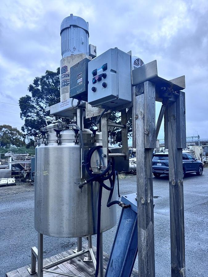 Used Kettle, 100 Gallon, Vacuum Rated, Tilt, 30 PSI, Triple Motion, #4760127