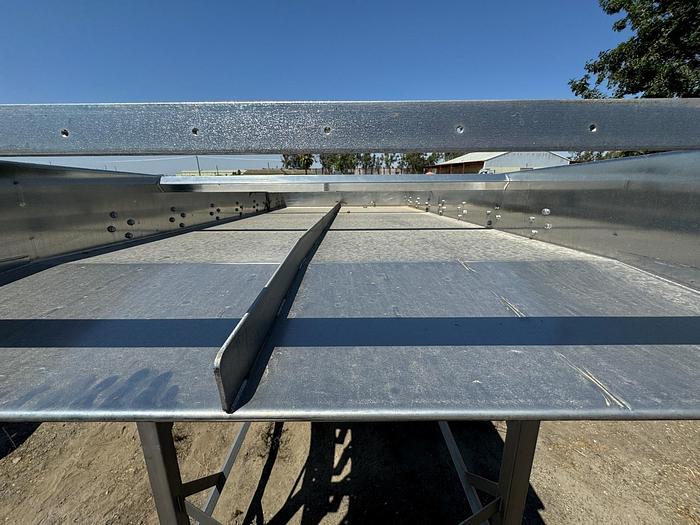 Used Feeder, Vibratory, 46" x 7-1/2', Stainless Steel, Best, #5861444