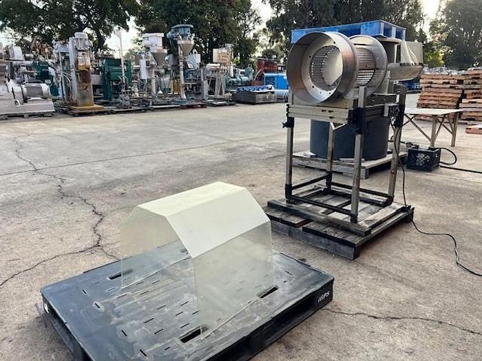 Used Screen, Rotary, 12" x 24", Tec Eng, S/st, 1/2 HP #C734608
