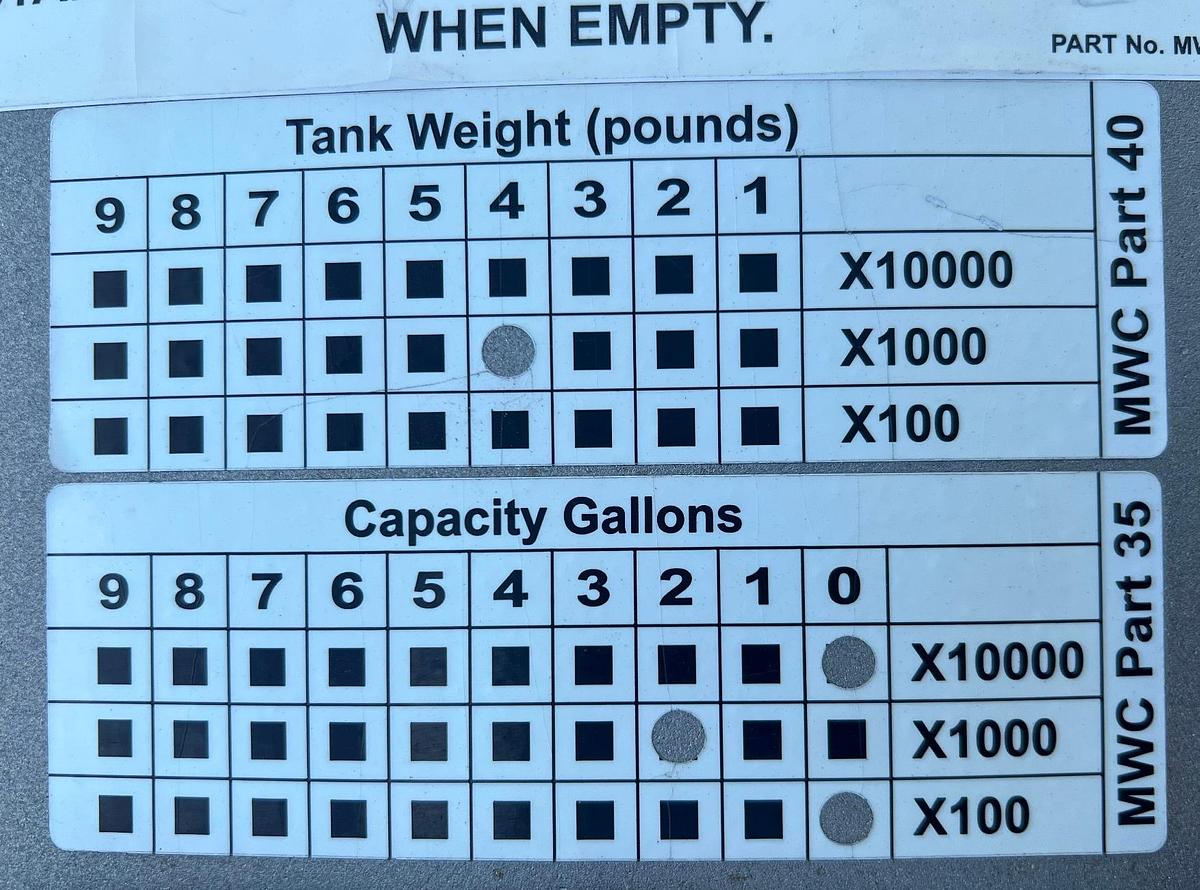 Used Tank, 2,000 Gallon, Stainless Steel, UL-142 Vessel, Modern Welding #S745124