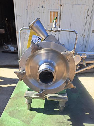 Used Pump, Centrif., 7.5 HP, Fristam, 2-1/2" x 2", Sani (2) B #S737113