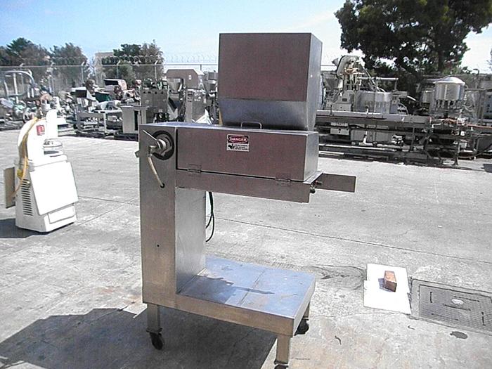 Used Filler, Piston, 6-Head, Depositor, Stainless Steel, #S739761