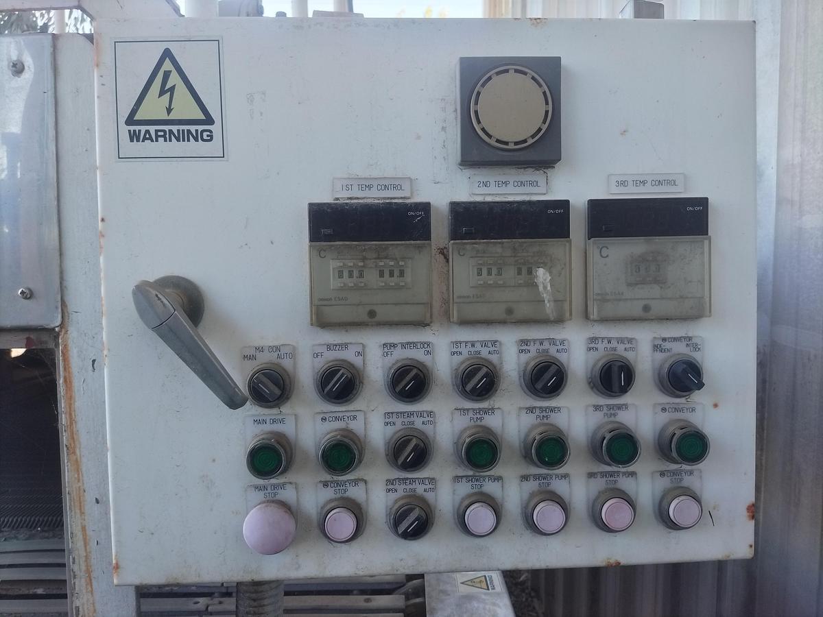 Used Pasteurizer, Bottle, Cooler, 42" X 11', Draper Belt #C733753