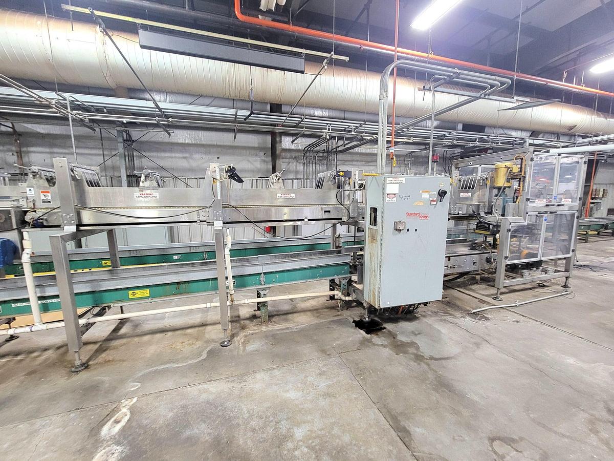 Used Case Packer, Drop, Standard-Knapp 939S Versatron, Stainless Steel, Servo-Driven, #5991421