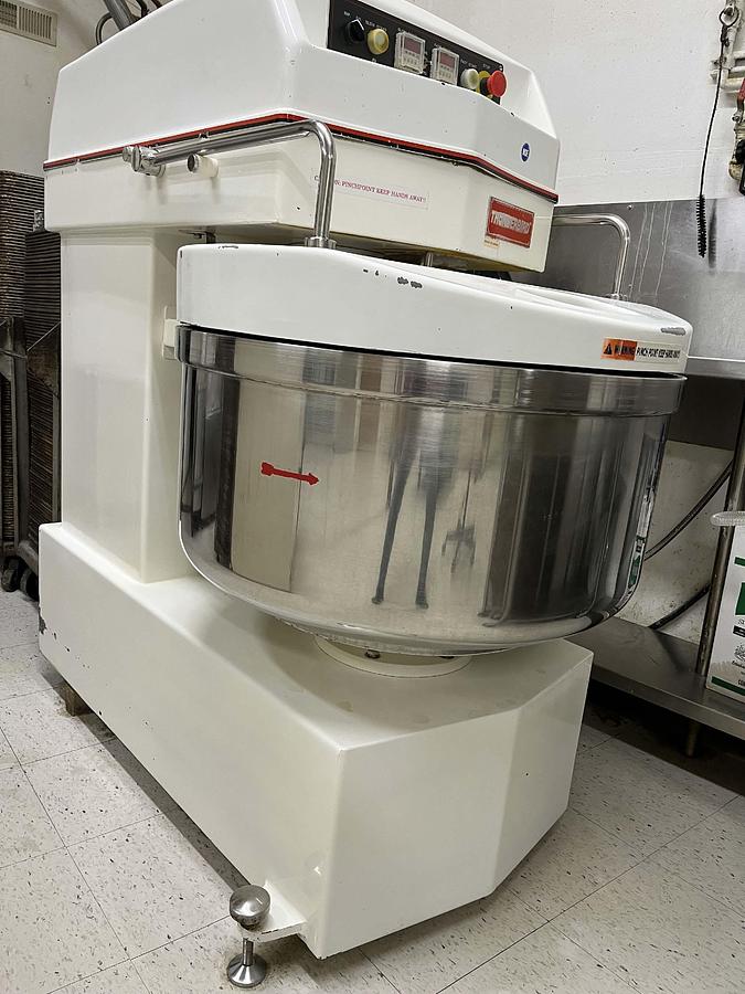 Used Mixer, Dough, Spiral, 250 Pound, Thunderbird ASP-120, 7.5 HP, #5991555