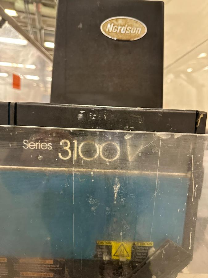 Used Cartoner, Adco, Model 15D105-SS, Nordson 3100V Glue System, 230V, #5991705