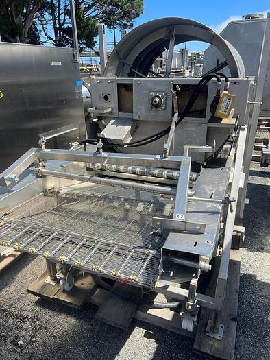 Used Breader, Barrel, 45" x 48", S/st, Rotary, Hydraulic #S739919