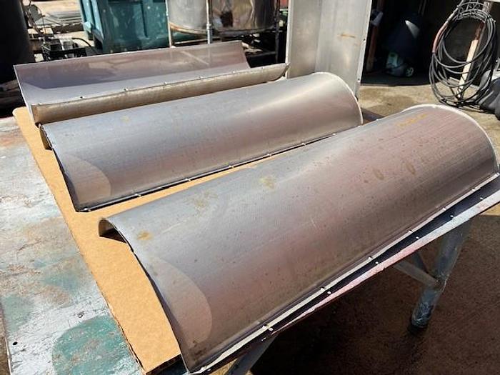 Pulper, Finisher, Brown, 202, Screens, Various Sizes (48) #S743113