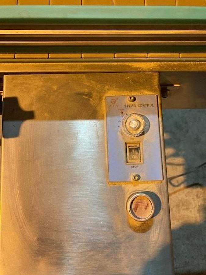 Used Bottling Line, Chinese-Made, 2-Head Servo Filler, Capper, Labeler, Jacketed Hopper, Conveyors, #