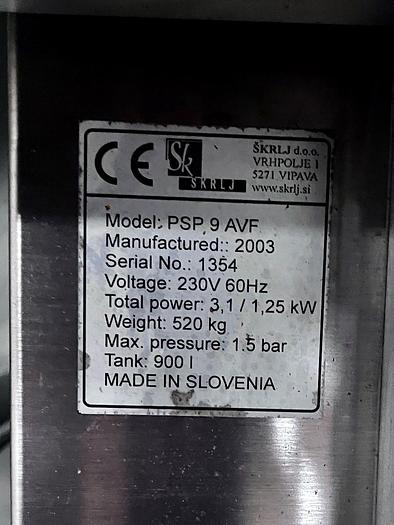 Used SK-SKRLJ PSP 9 AVF