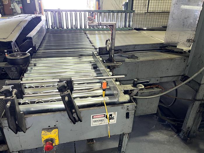 Used Palletizer, A-B-C, Model NODE 7, Automatic, Wulftec Stretch Wrapper, #