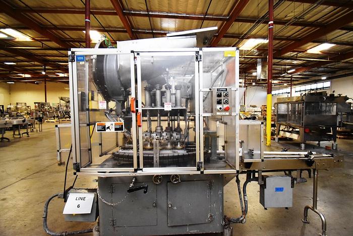 Used Capper, Resina, Spindle Capper, Screw Capper, Cap Feeder #5991087