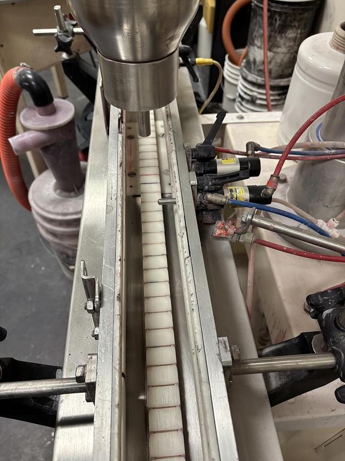 Used Filler, Auger, Single Head, AMS, Unscrambler, Conveyor, Accumulation, #5532788