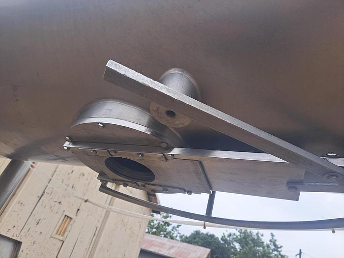 Used Mixer, Ribbon, 35 Cubic Feet, Stainless Steel, 15 HP, Double #5554503