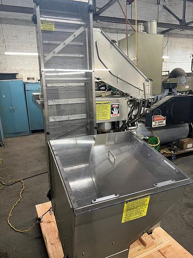 Used Capper, Inline, 6-Spindle, Kaps-All Model A-2, Cap Sorter #S745234