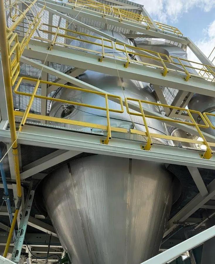 Used Dryer, Spray, VetterTec 500 kg/hr, 304L Stainless Steel Spray Dryer, #5991956