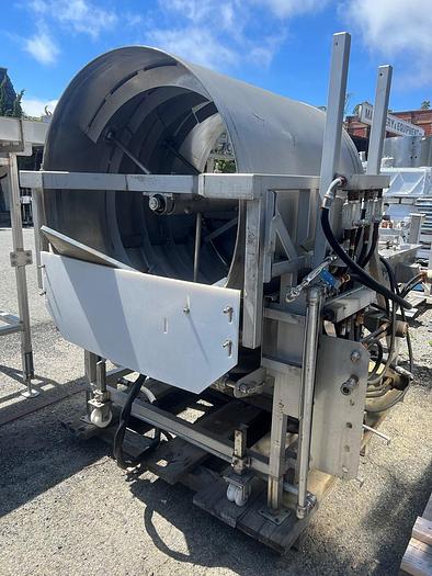 Used Breader, Barrel, 45" x 48", S/st, Rotary, Hydraulic #S739919