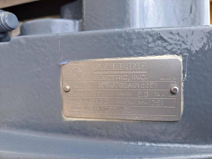 Used Pump, Positive, Alfa Laval, Model SRU5 168 LS, 3", Stainless Steel #S744917